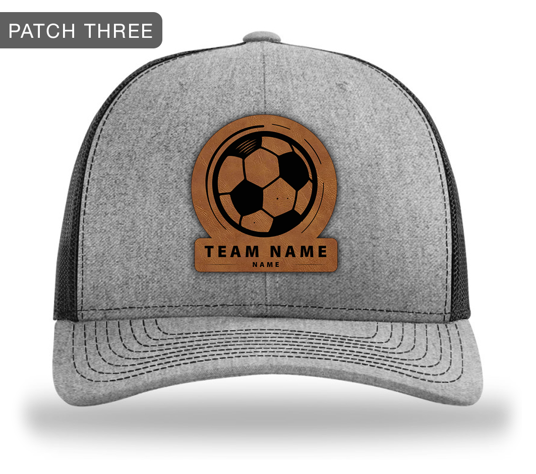 Soccer Custom Name Hats